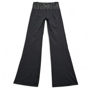 Lululemon Y2K Low Rise Flared Fold Over 2000s Activewear Leggings size 6